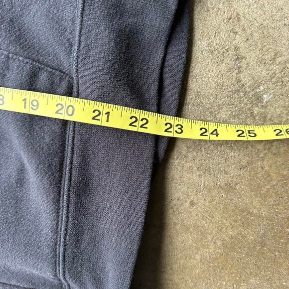 Soffee Vintage Black Blank Zip Up Hoodie - Picture 5 of 6